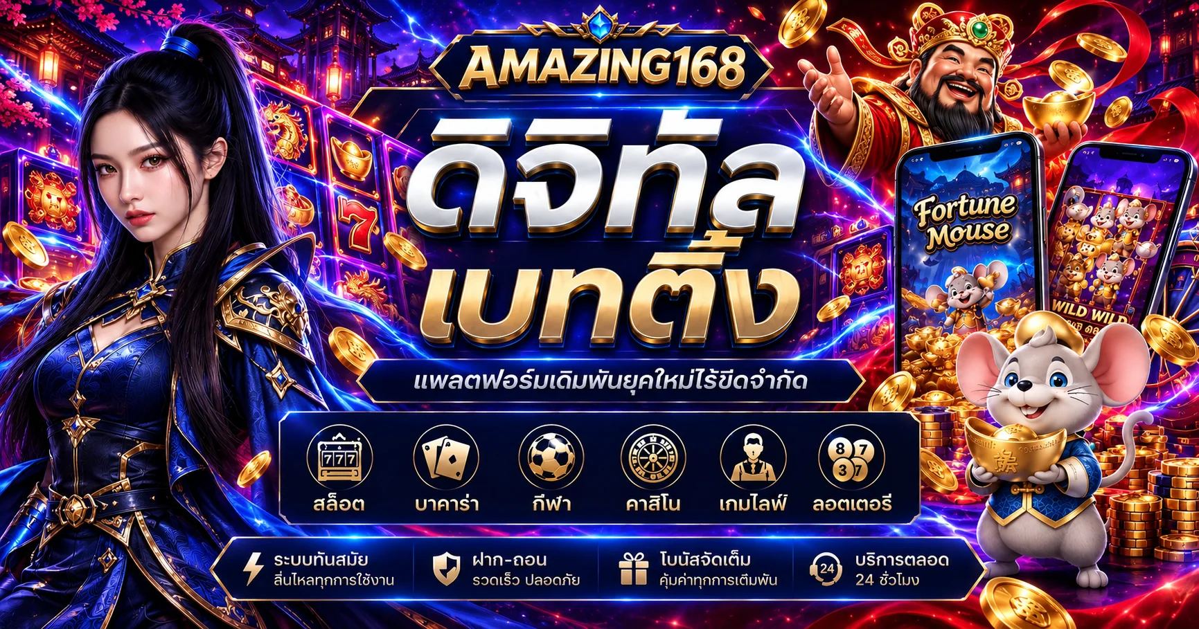 amazing168 ทางเข้า ล่าสุด ปลอดภัยบนมือถือ